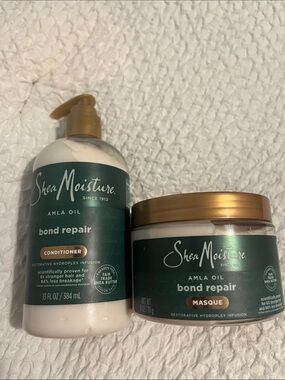 NWT Shea Moisture Amla Oil Bond Repair Conditioner and Mask